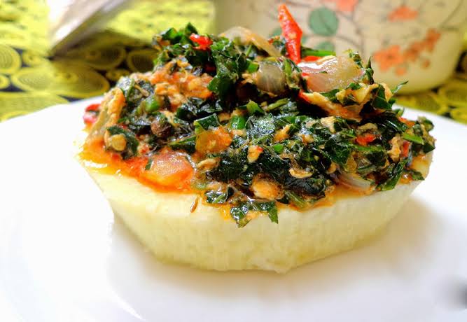 Yam and Vegetable Sauce