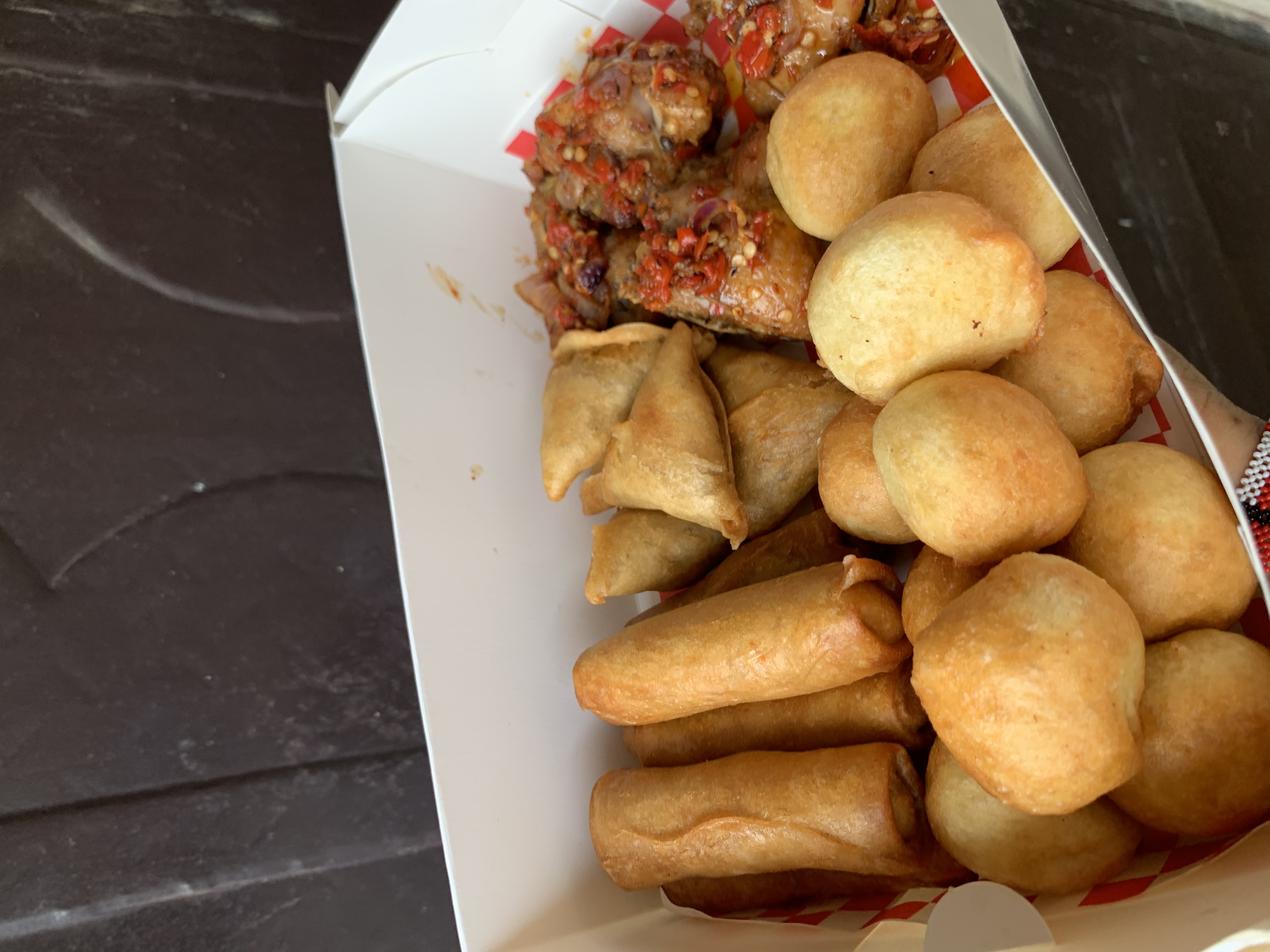 Small chops plater 