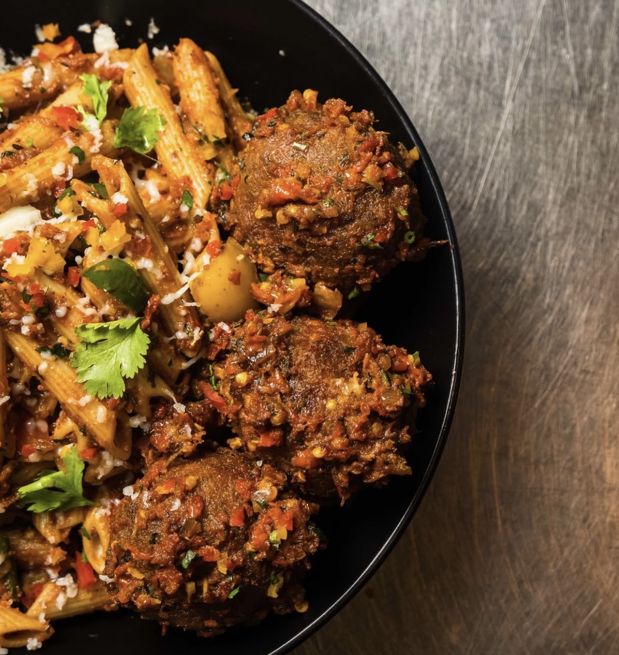 Penne Neapolitan & Meatballs