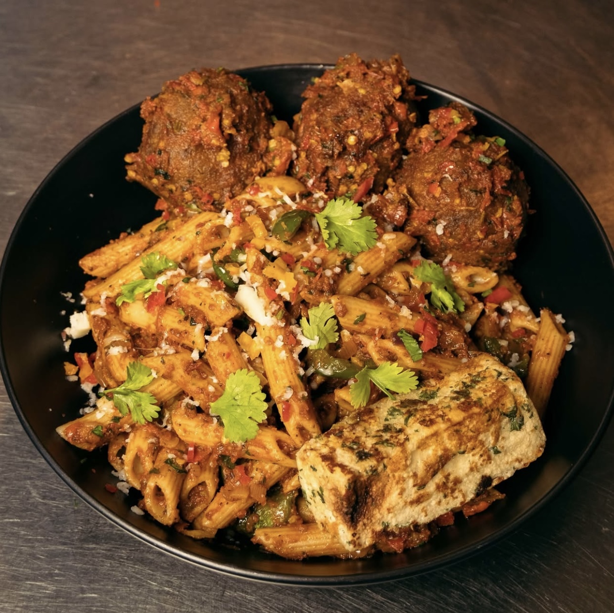 Penne Neapolitan & Meatballs