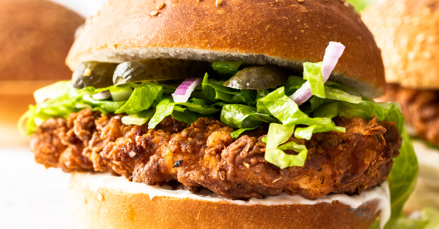 Crunchy Chicken Burger